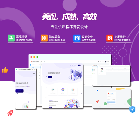 二级域名分发系统 在线域名解析