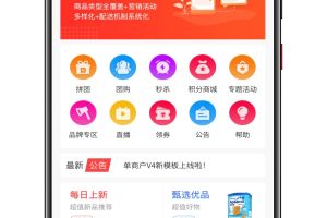 旗舰版商城系统营销插件全开前后端全开源源码